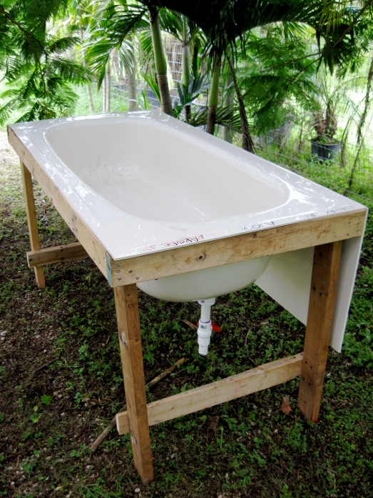 How to build a bath tub worm bin permaverde